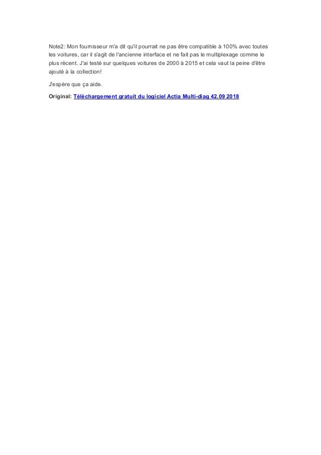 TÉLÉCHARGER LOGICIEL MULTIDIAG GRATUIT